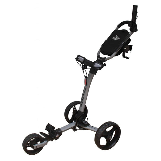 Axglo TriLite 3 Wheel Push Trolley + FREE GIFTS worth £40 Grey/Black  