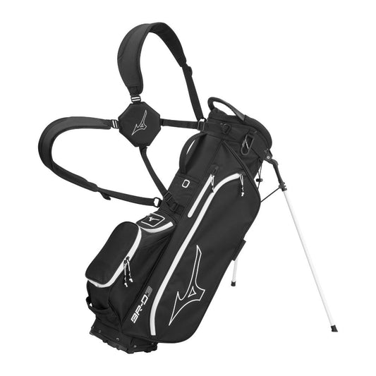 Mizuno BR-D3 25 Stand Bag 2025 - Black White Black / White