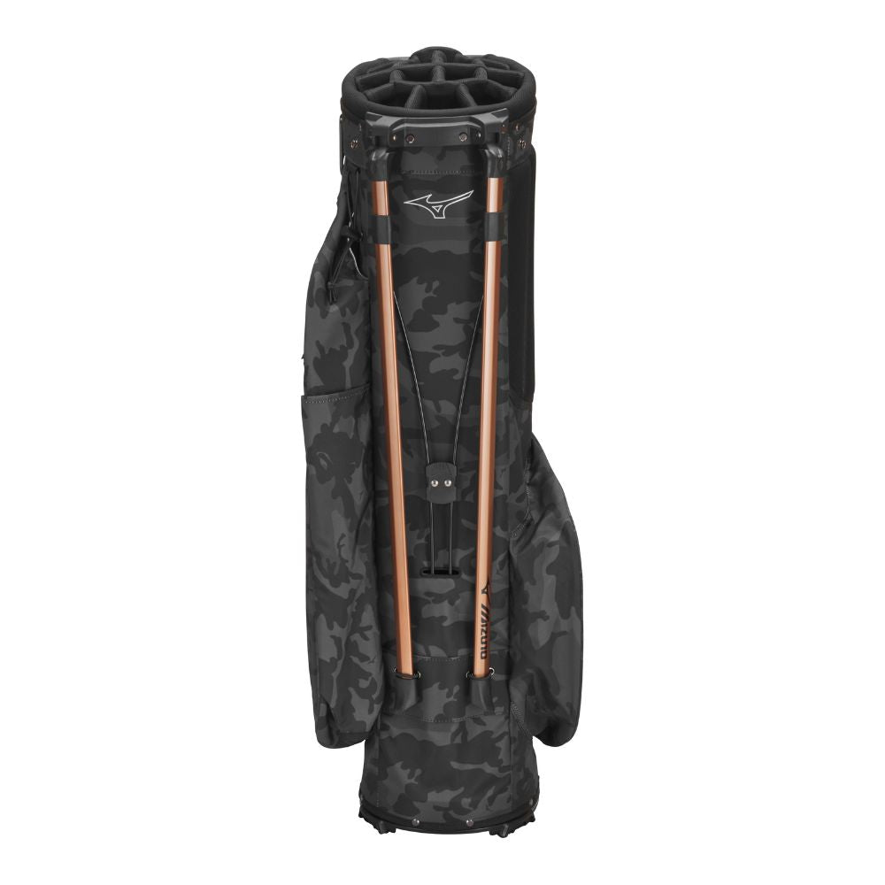 Mizuno BR-DX 25 Hybrid Stand Bag 2025 - Black Camo Copper