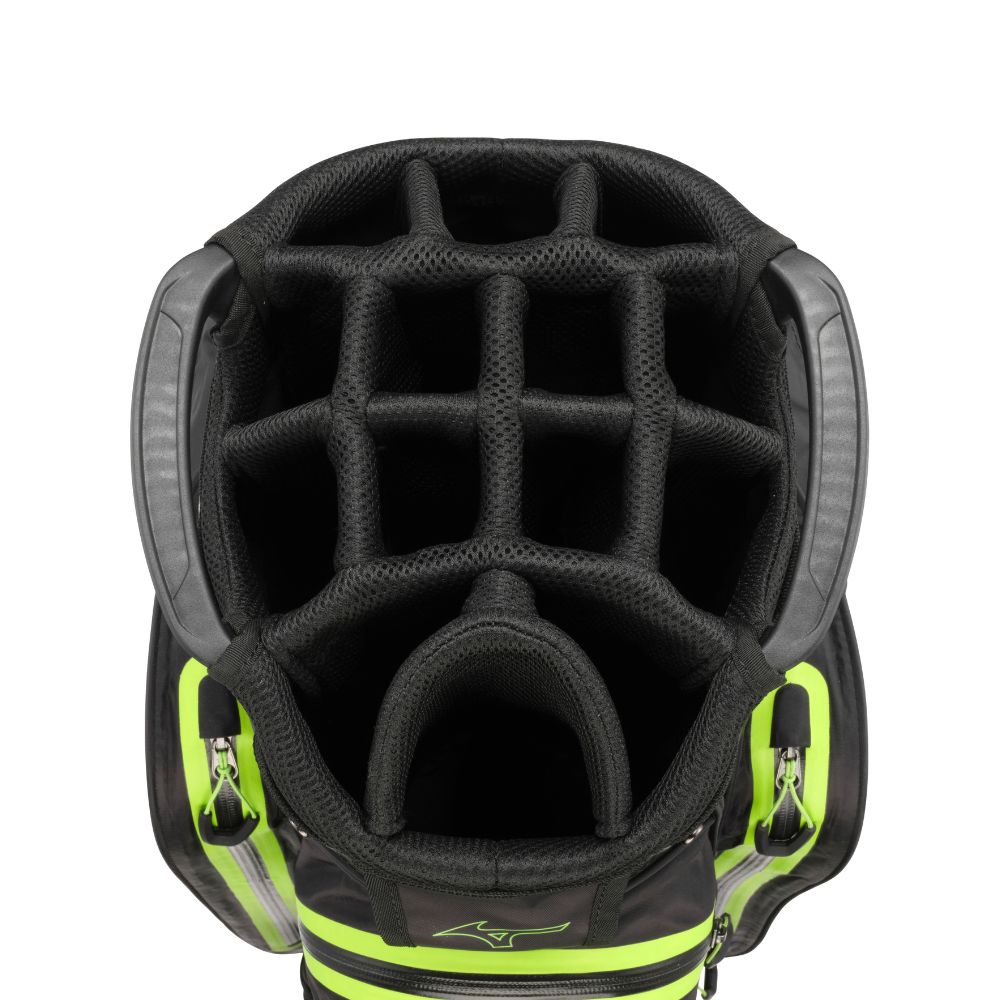 Mizuno BR-DRI 25 Cart Bag 2025 - Black Green
