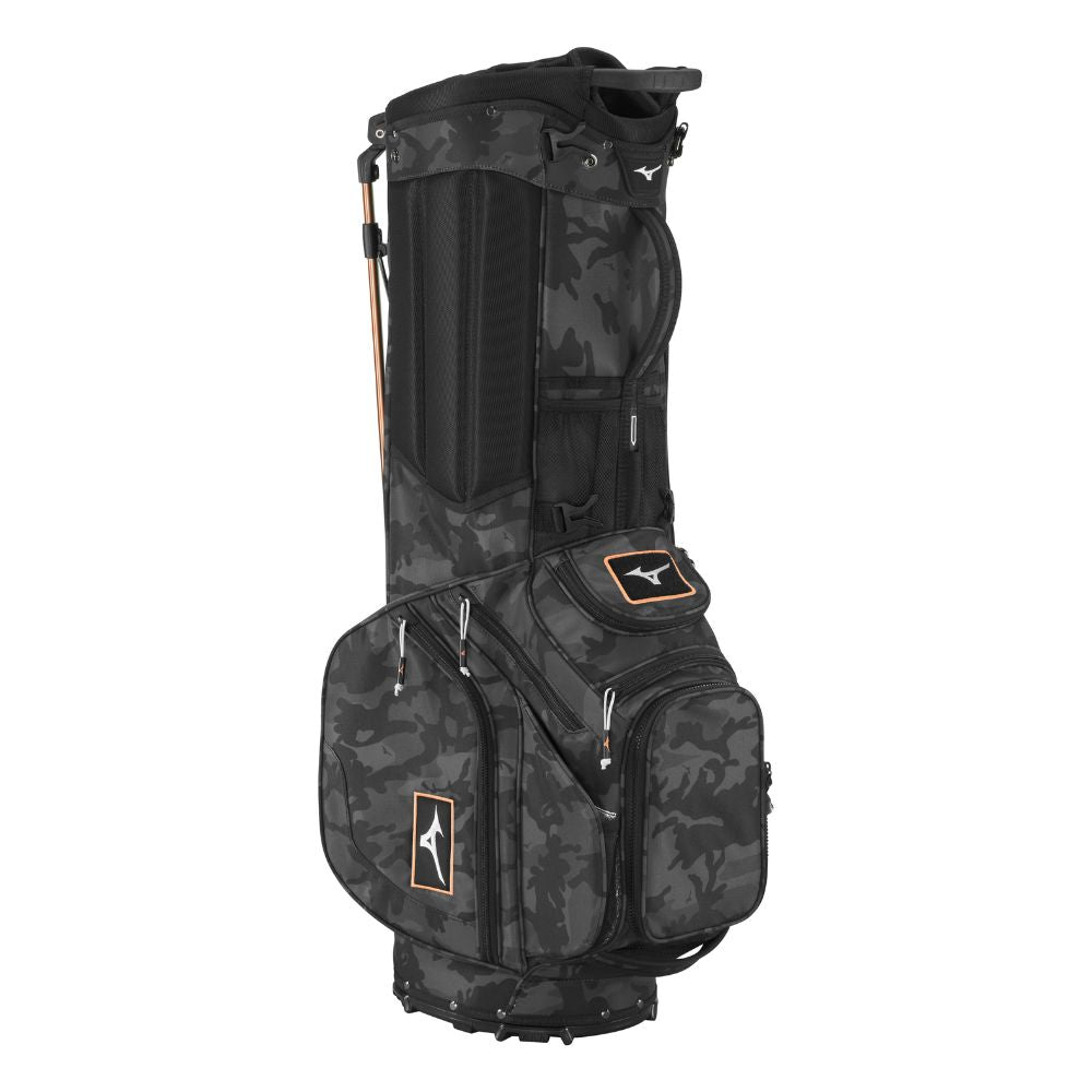 Mizuno BR-DX 25 Hybrid Stand Bag 2025 - Black Camo Copper