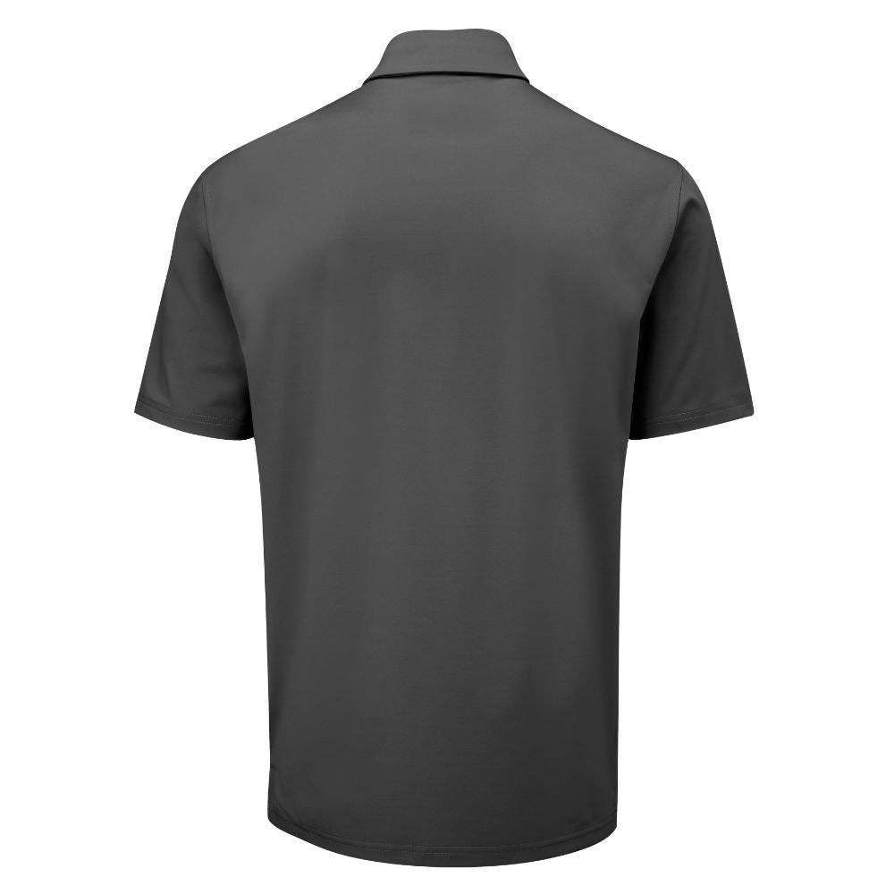 Oscar Jacobson Bullock Tour Mens Golf Polo Shirt - Pewter