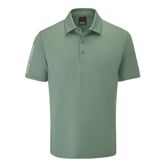 Oscar Jacobson Bullock Tour Mens Golf Polo Shirt 2025 - Watercress Watercress M
