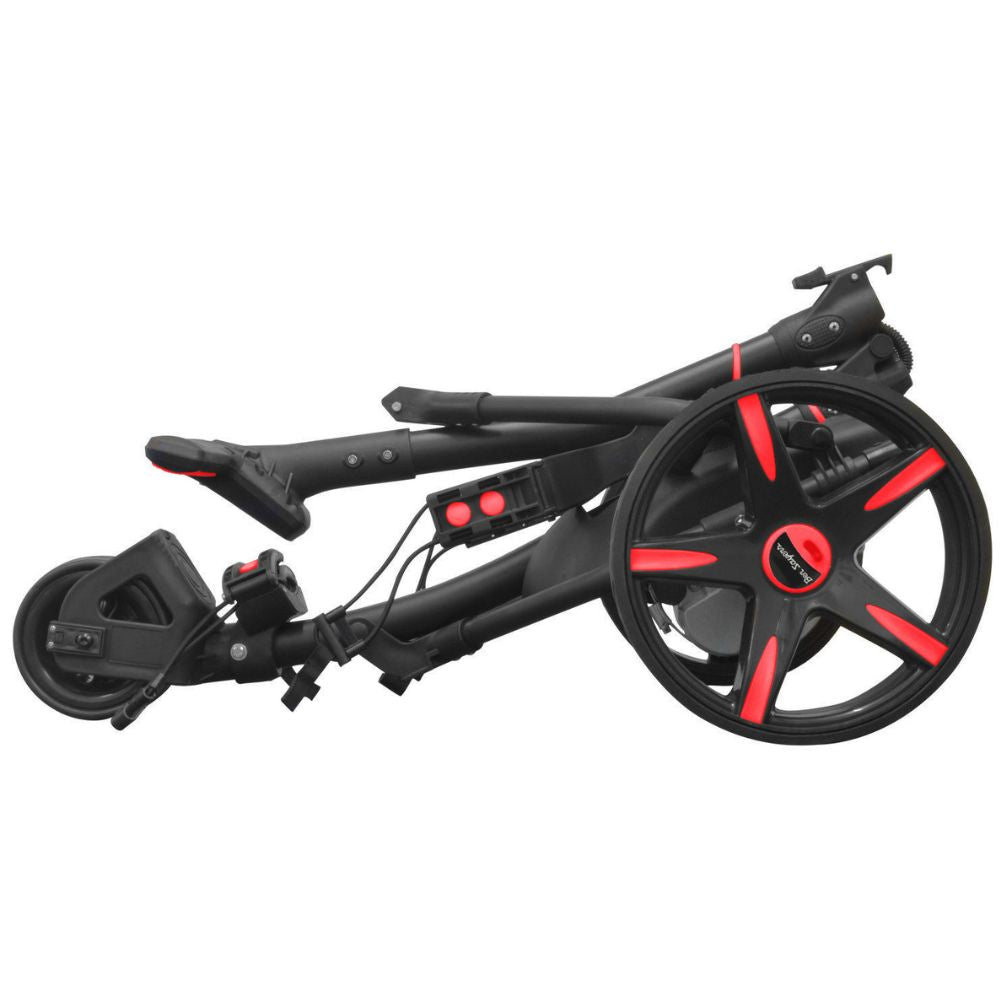 Ben Sayers 18 Hole Lithium Electric Golf Trolley - Black / Red + Free £100 Gift Pack