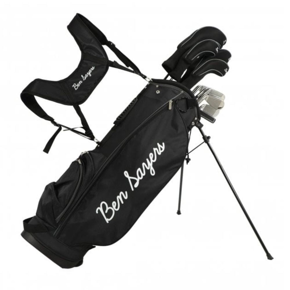 Ben Sayers M8 Steel Golf Package Set +1" Longer - Stand Bag Standard Regular Flex Right Hand