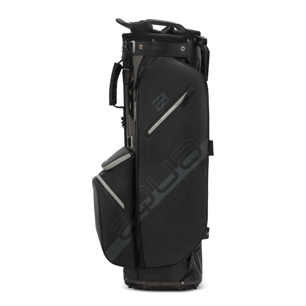 Big Max Aqua Eight H Golf Stand Bag 2026 - Black / Charcoal