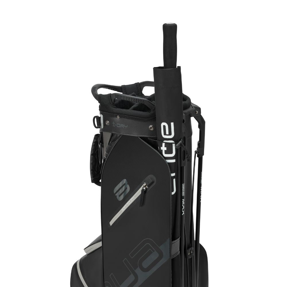 Big Max Aqua Eight H Golf Stand Bag 2026 - Black / Charcoal