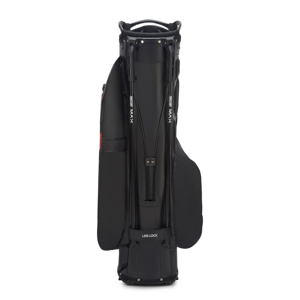 Big Max Aqua Eight H Golf Stand Bag 2026 - Black / Red
