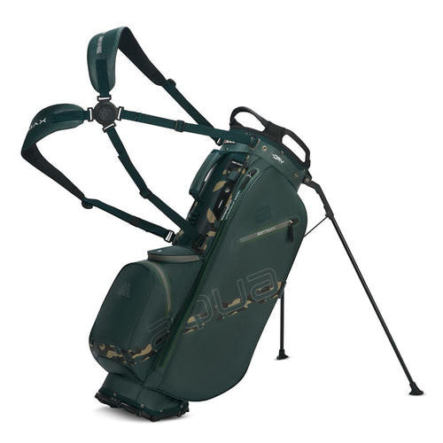 Big Max Aqua Eight H Golf Stand Bag 2026 - Forest Green / Green Camo Forest Green / Green Camo