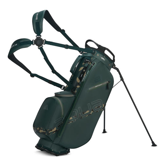 Big Max Aqua Eight H Golf Stand Bag 2026 - Forest Green / Green Camo Forest Green / Green Camo