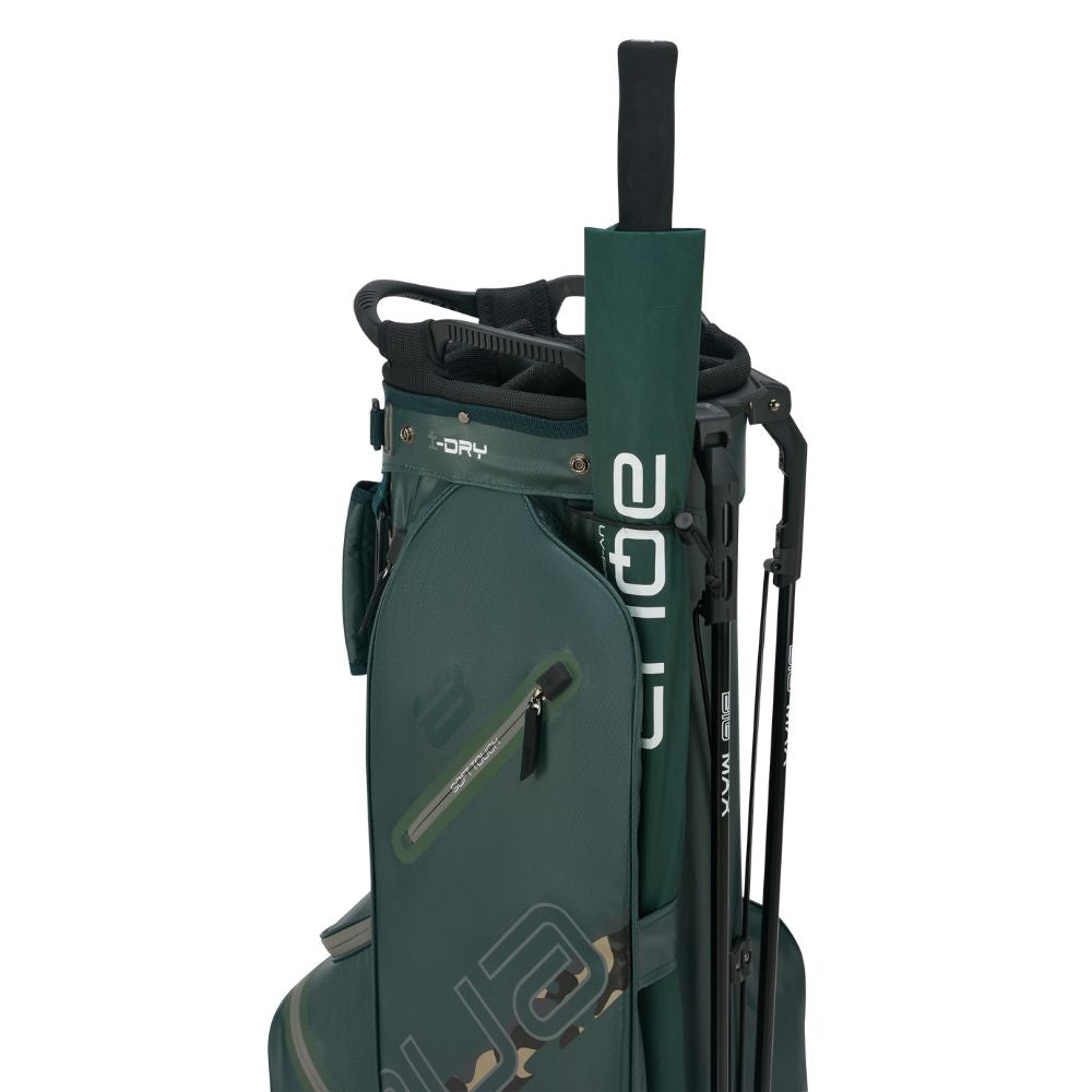Big Max Aqua Eight H Golf Stand Bag 2026 - Forest Green / Green Camo