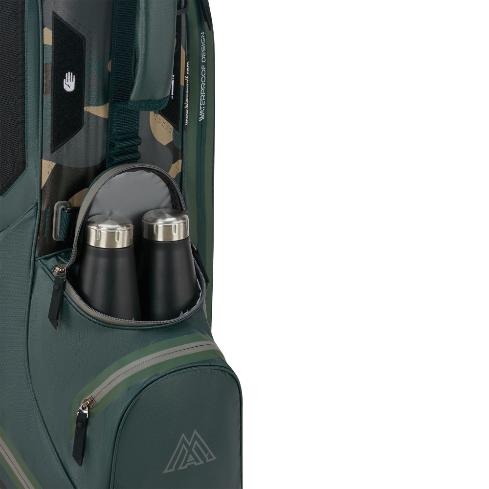 Big Max Aqua Eight H Golf Stand Bag 2026 - Forest Green / Green Camo