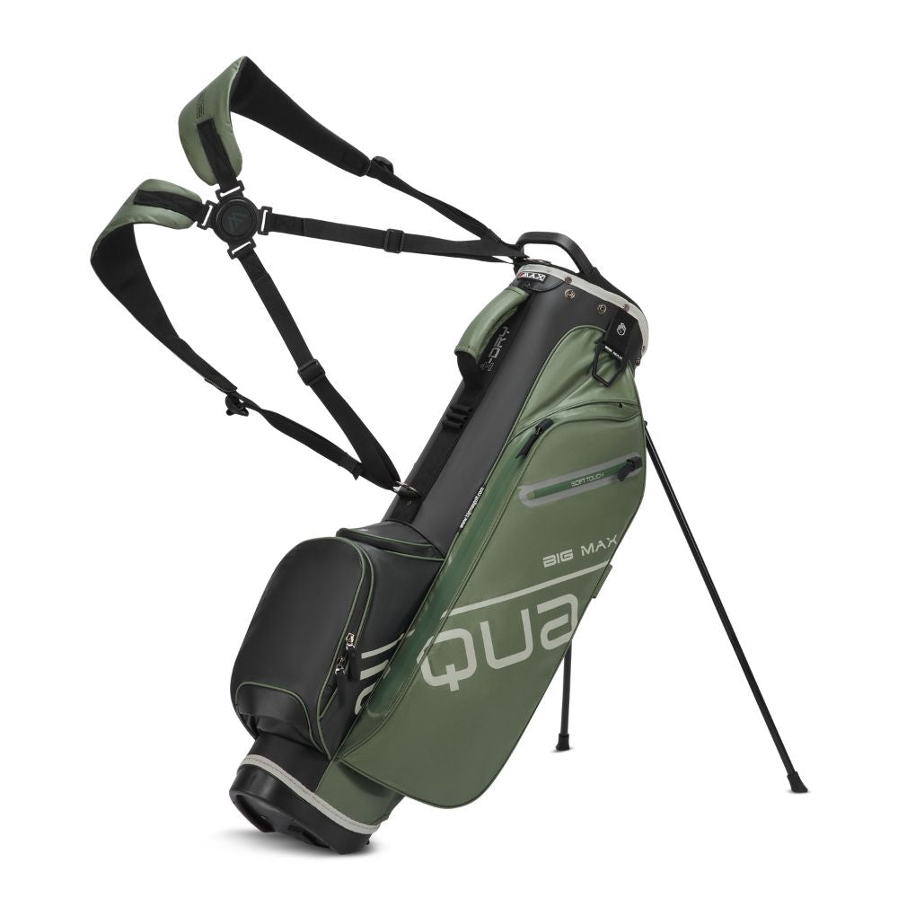 Big Max Aqua Seven H Golf Stand Bag 2026 - Black / Olive / Off White Black / Olive / Off White