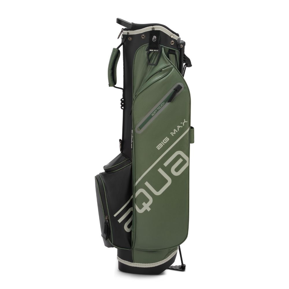 Big Max Aqua Seven H Golf Stand Bag 2026 - Black / Olive / Off White