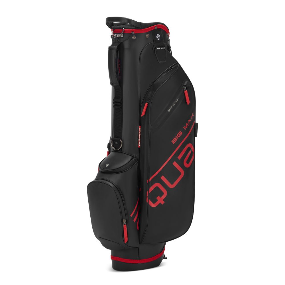 Big Max Aqua Seven H Golf Stand Bag 2026 - Black / Red