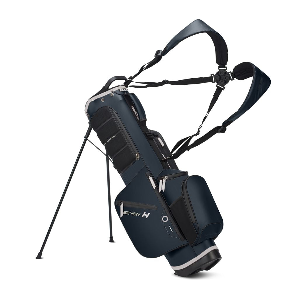 Big Max Aqua Seven H Golf Stand Bag 2026 - Blueberry / White