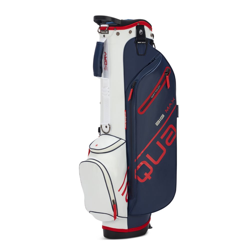 Big Max Aqua Seven H Golf Stand Bag 2026 - Navy / White / Red