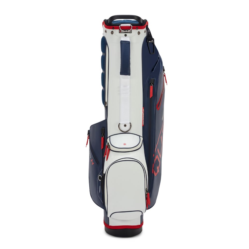 Big Max Aqua Seven H Golf Stand Bag 2026 - Navy / White / Red