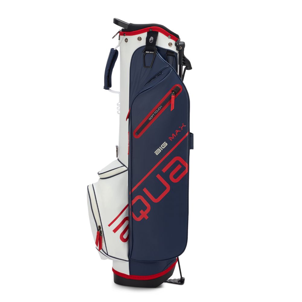 Big Max Aqua Seven H Golf Stand Bag 2026 - Navy / White / Red
