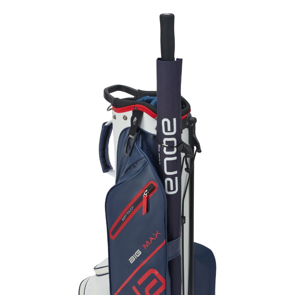 Big Max Aqua Seven H Golf Stand Bag 2026 - Navy / White / Red