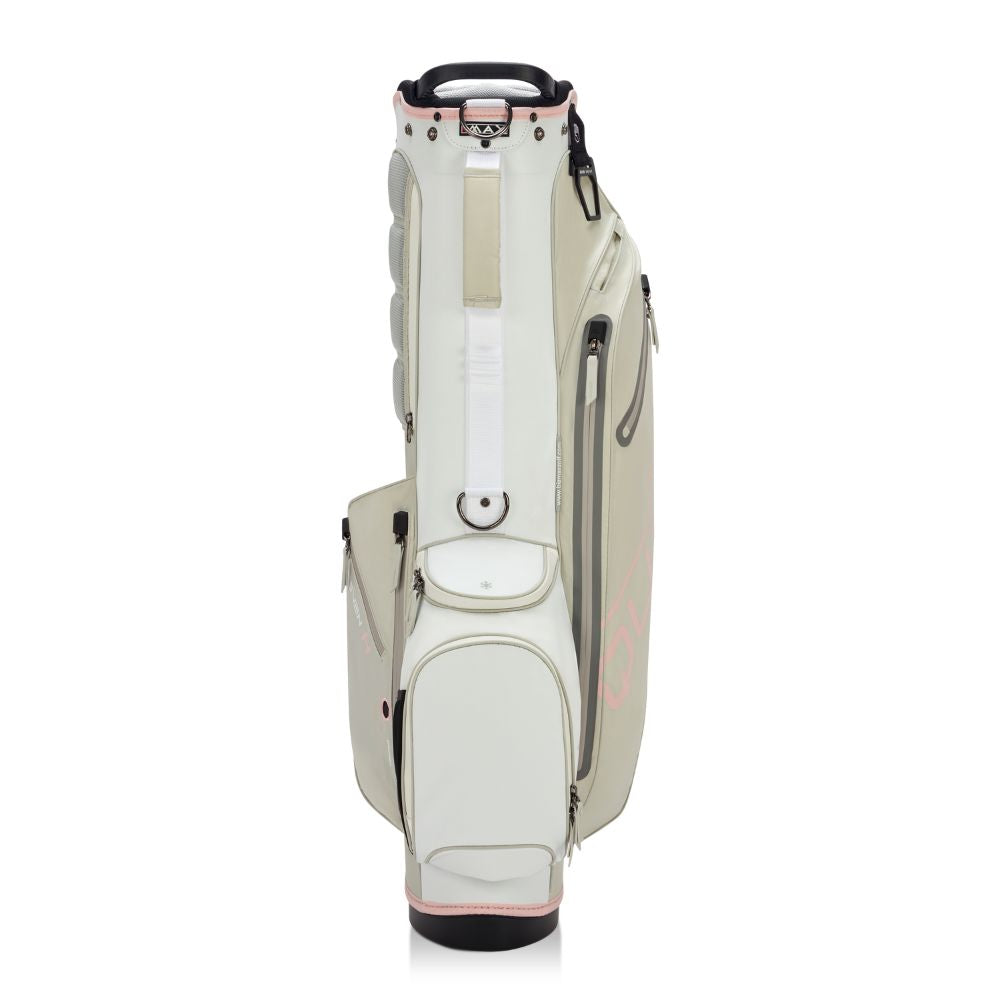 Big Max Aqua Seven H Golf Stand Bag 2026 - White / Off White / Pink