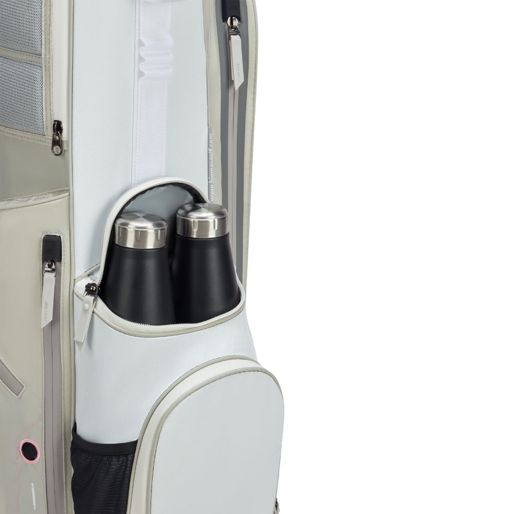 Big Max Aqua Seven H Golf Stand Bag 2026 - White / Off White / Pink