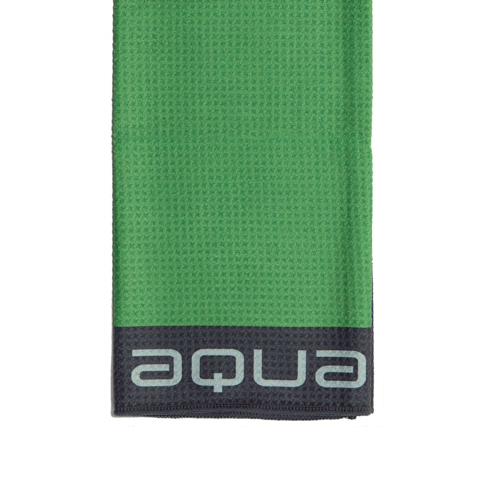 Big Max Aqua Tour Trifold Towel - Lime / Charcoal