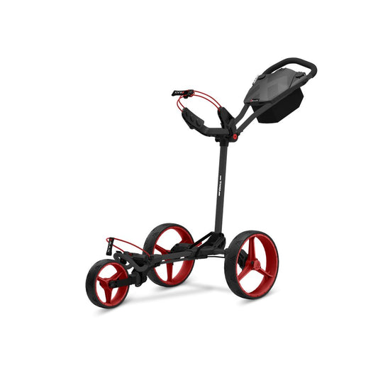 Big Max Blade Trio Golf Trolley - Phantom Black / Red Phantom / Red