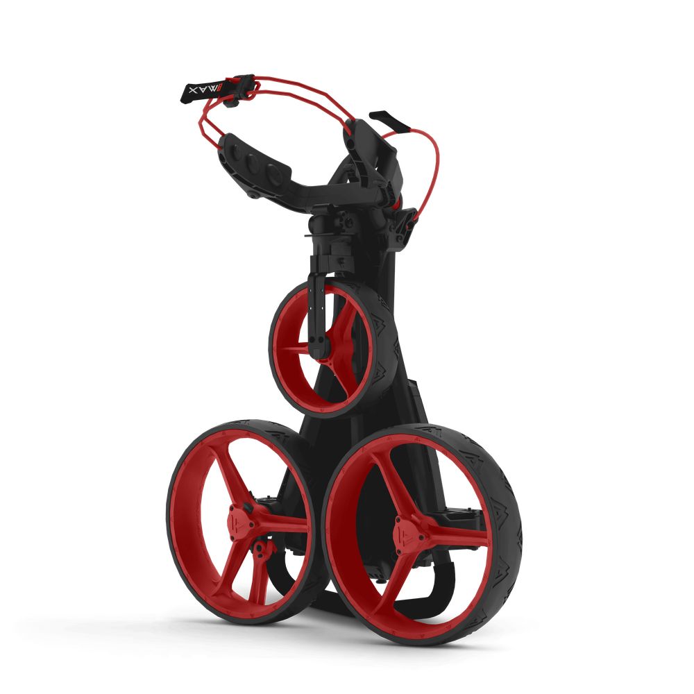 Big Max Big Max Blade Trio Golf Trolley - Phantom Black / Red – Major Golf Direct