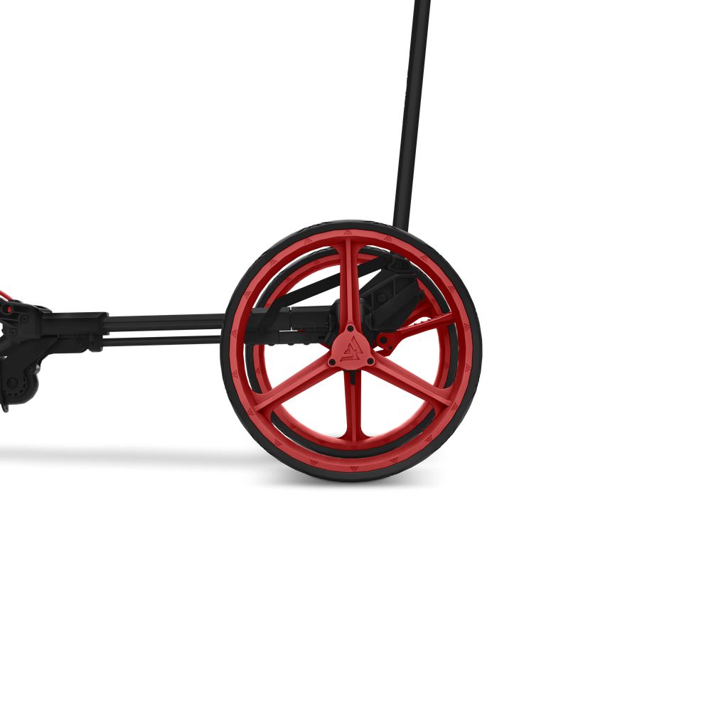 Big Max Blade Trio Golf Trolley - Phantom Black / Red