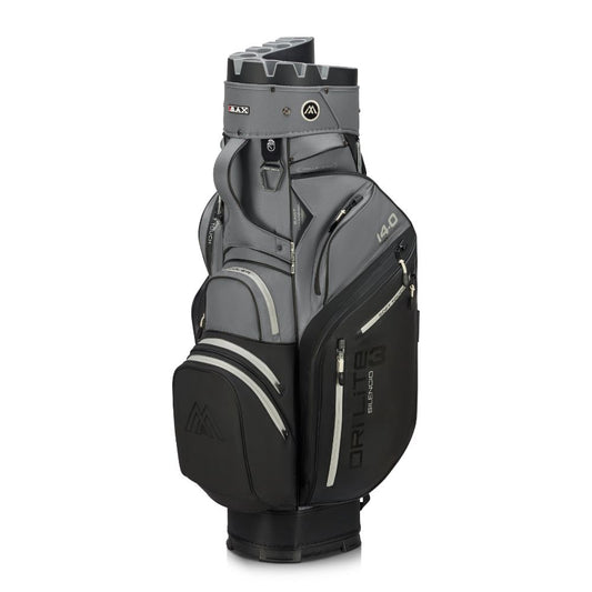 Big Max Dri Lite Silencio 3 Organiser Golf Cart Bag 2026 - Black / Grey Black / Grey