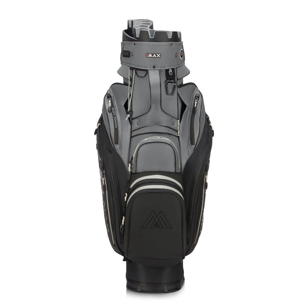 Big Max Dri Lite Silencio 3 Organiser Golf Cart Bag 2026 - Black / Grey