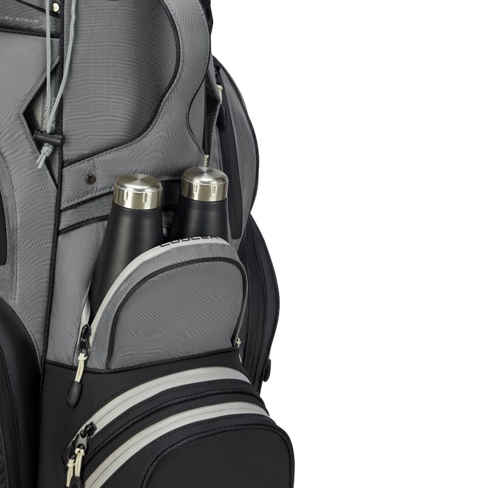 Big Max Dri Lite Silencio 3 Organiser Golf Cart Bag 2026 - Black / Grey