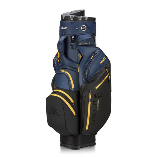 Big Max Dri Lite Silencio 3 Organiser Golf Cart Bag 2026 - Black / Navy / Corn Black / Navy / Corn