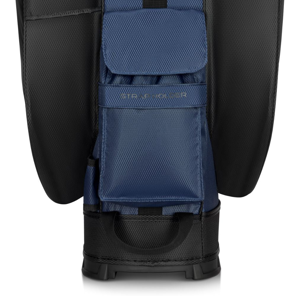 Big Max Dri Lite Silencio 3 Organiser Golf Cart Bag 2026 - Black / Navy / Corn