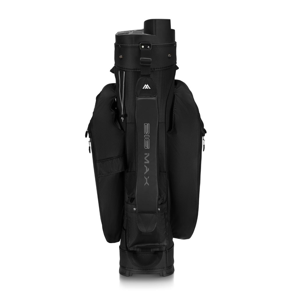Big Max Dri Lite Silencio 3 Organiser Golf Cart Bag 2026 - Black