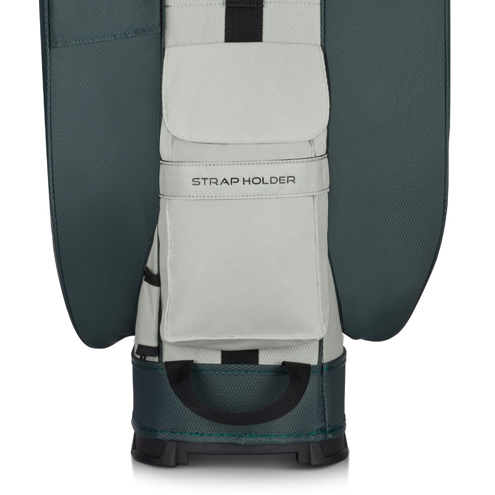 Big Max Dri Lite Silencio 3 Organiser Golf Cart Bag 2026 - Forest Green / Off White
