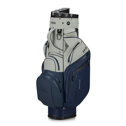 Big Max Dri Lite Silencio 3 Organiser Golf Cart Bag 2026 - Navy / Off White Navy / Off White