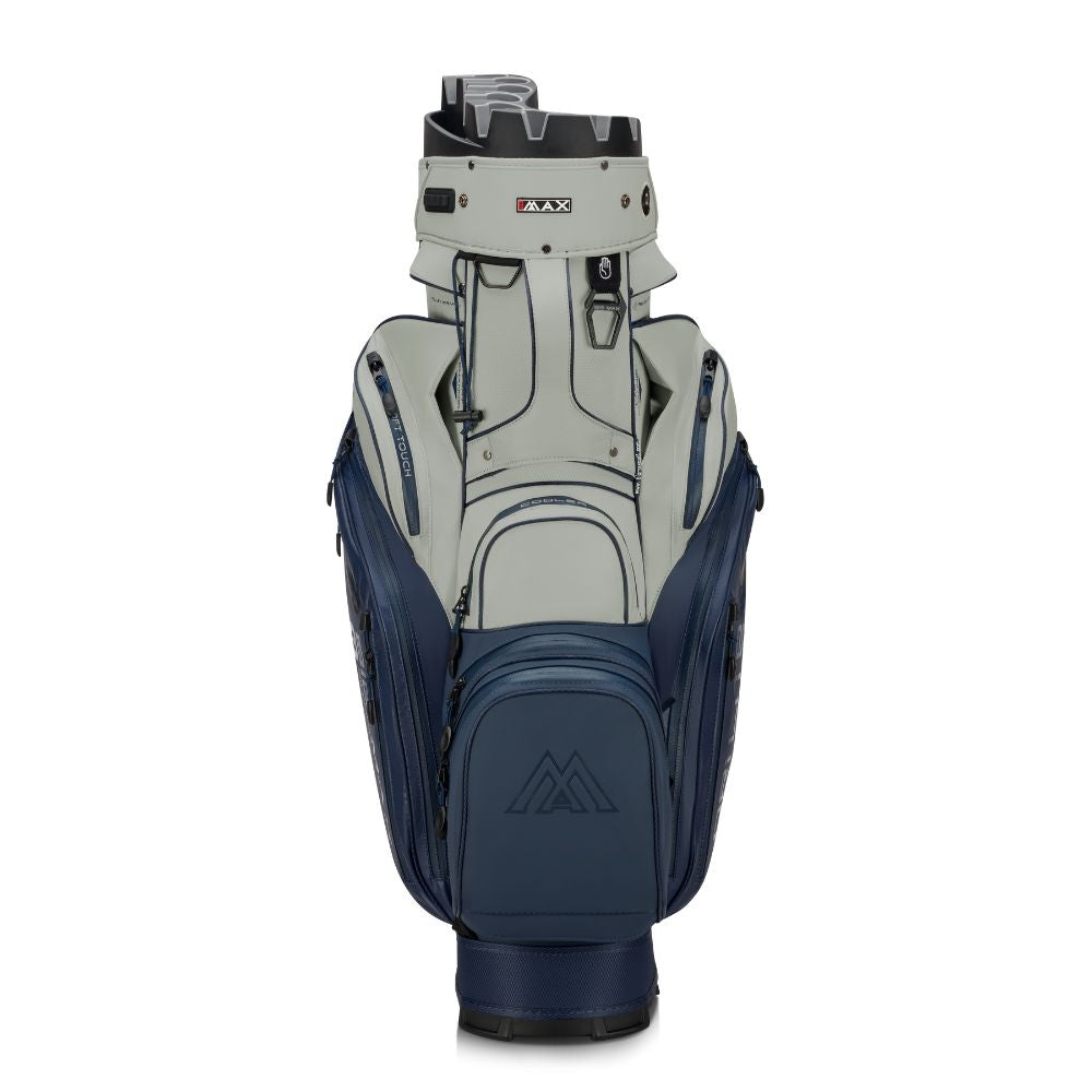Big Max Dri Lite Silencio 3 Organiser Golf Cart Bag 2026 - Navy / Off White