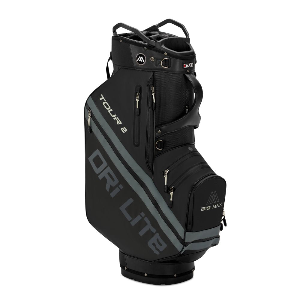 Big Max Dri Lite Tour 2 Golf Cart Bag 2026 - Black / Charcoal