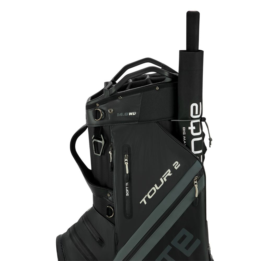 Big Max Dri Lite Tour 2 Golf Cart Bag 2026 - Black / Charcoal
