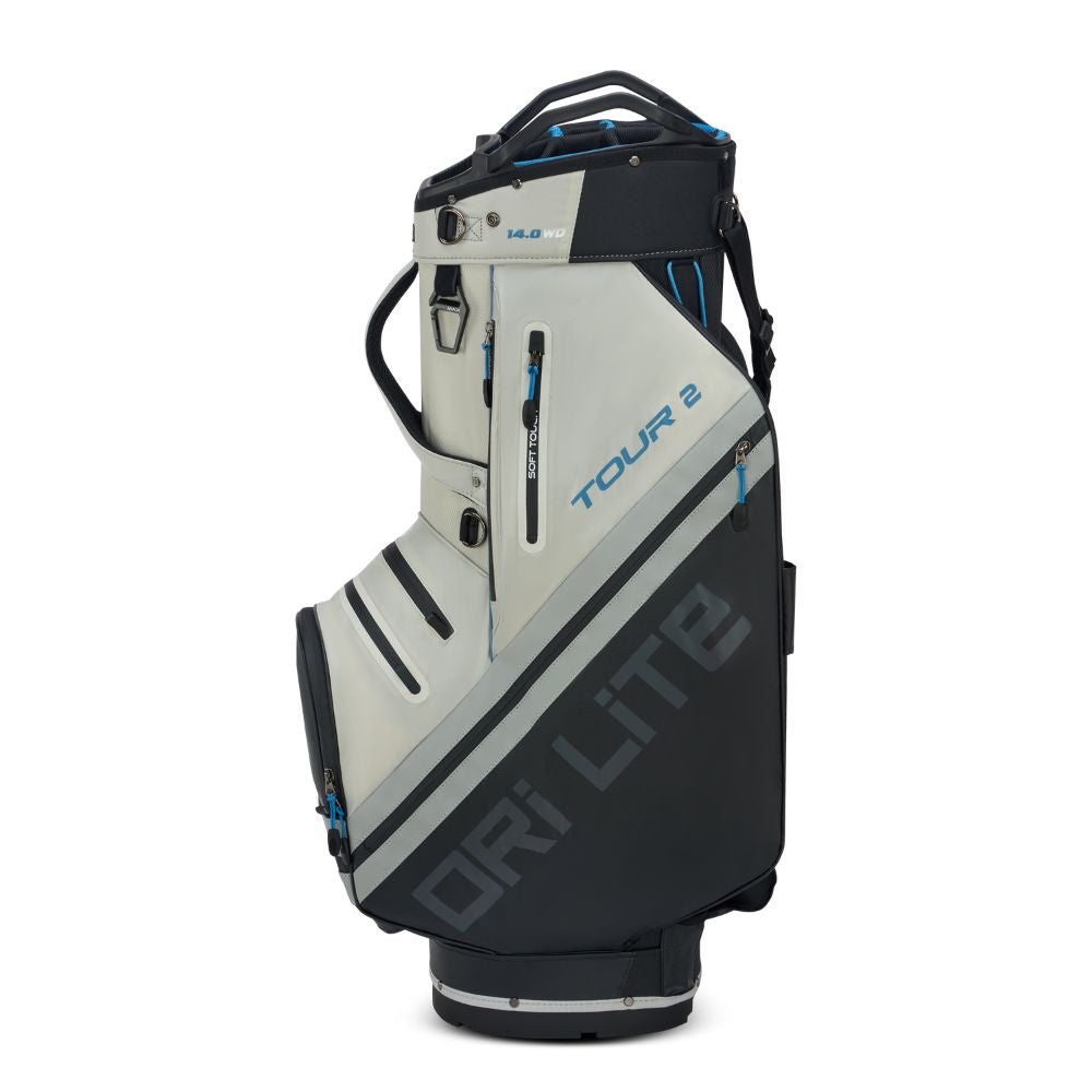 Big Max Dri Lite Tour 2 Golf Cart Bag 2026 - Black / Off White / Blue