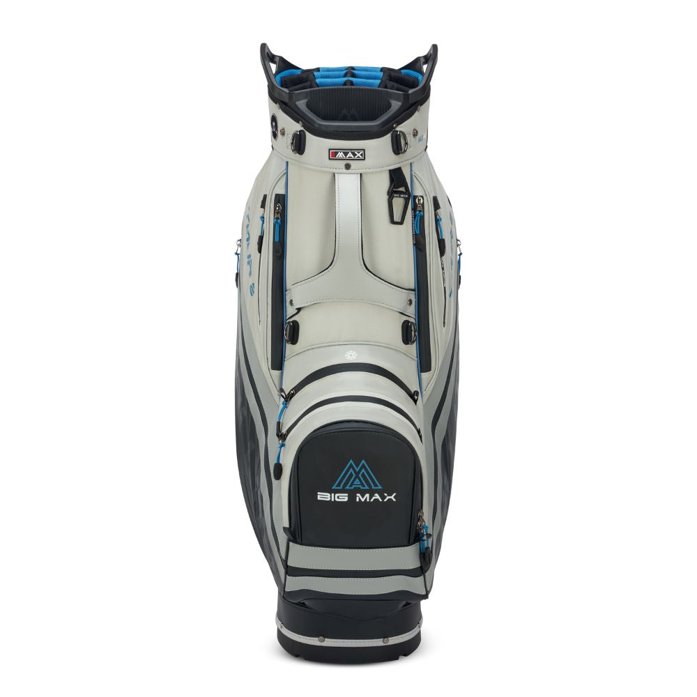 Big Max Dri Lite Tour 2 Golf Cart Bag 2026 - Black / Off White / Blue