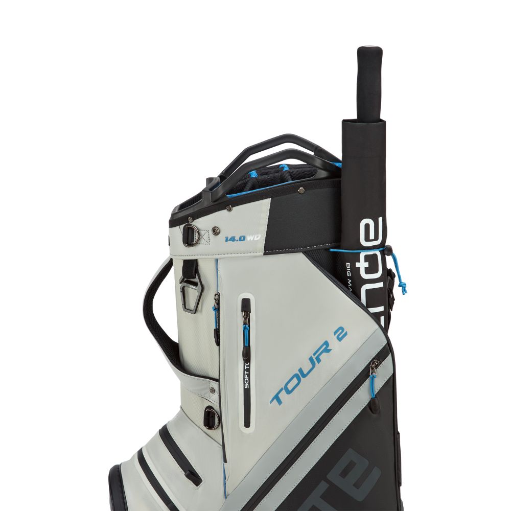 Big Max Dri Lite Tour 2 Golf Cart Bag 2026 - Black / Off White / Blue