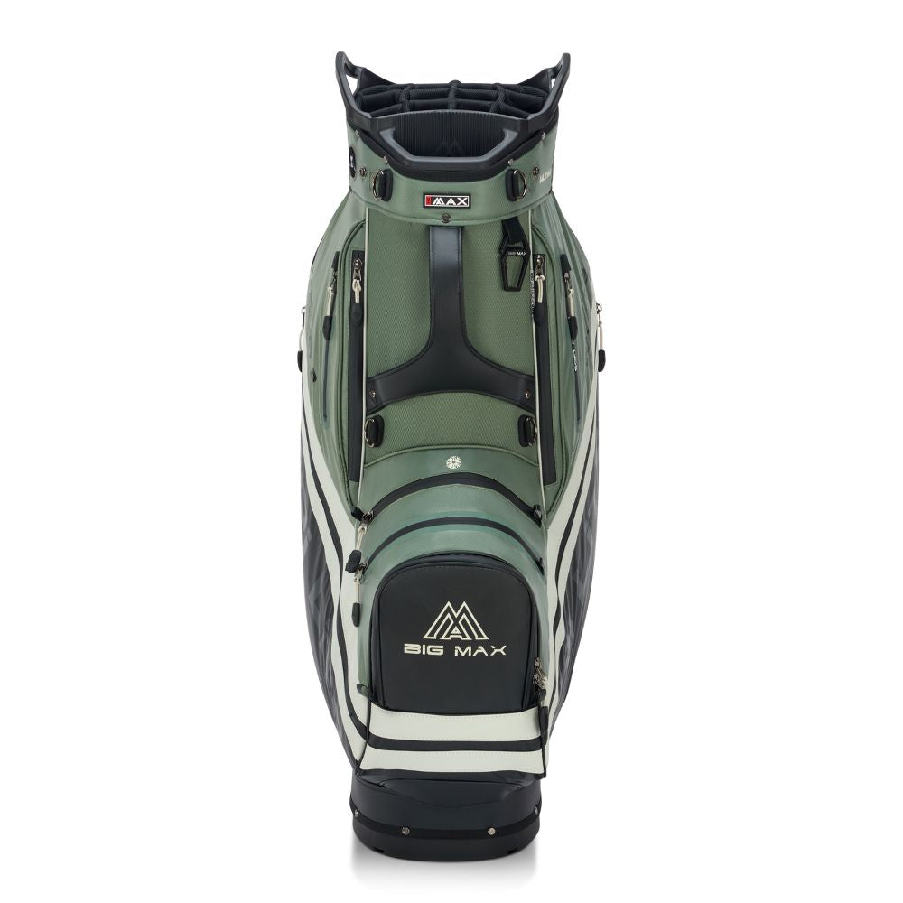 Big Max Dri Lite Tour 2 Golf Cart Bag 2026 - Black / Olive / Off White
