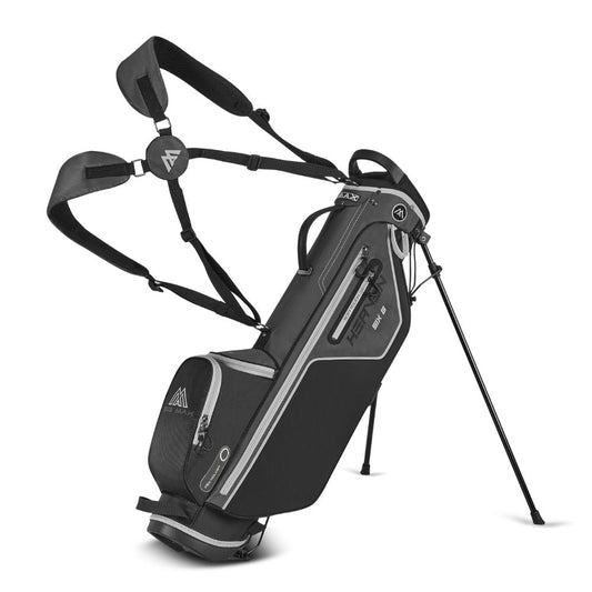 Big Max Heaven Six G Golf Stand Bag - Charcoal / Black / White Charcoal / Black / White