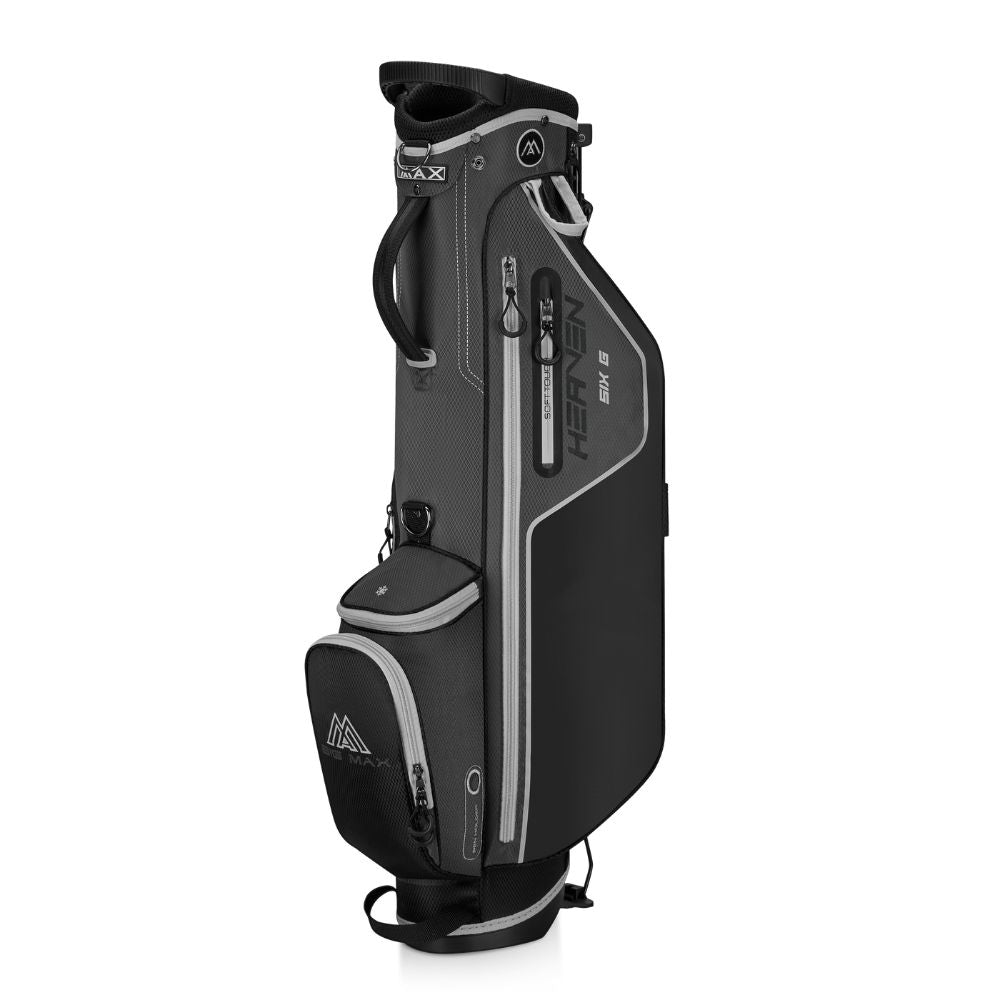 Big Max Heaven Six G Golf Stand Bag - Charcoal / Black / White