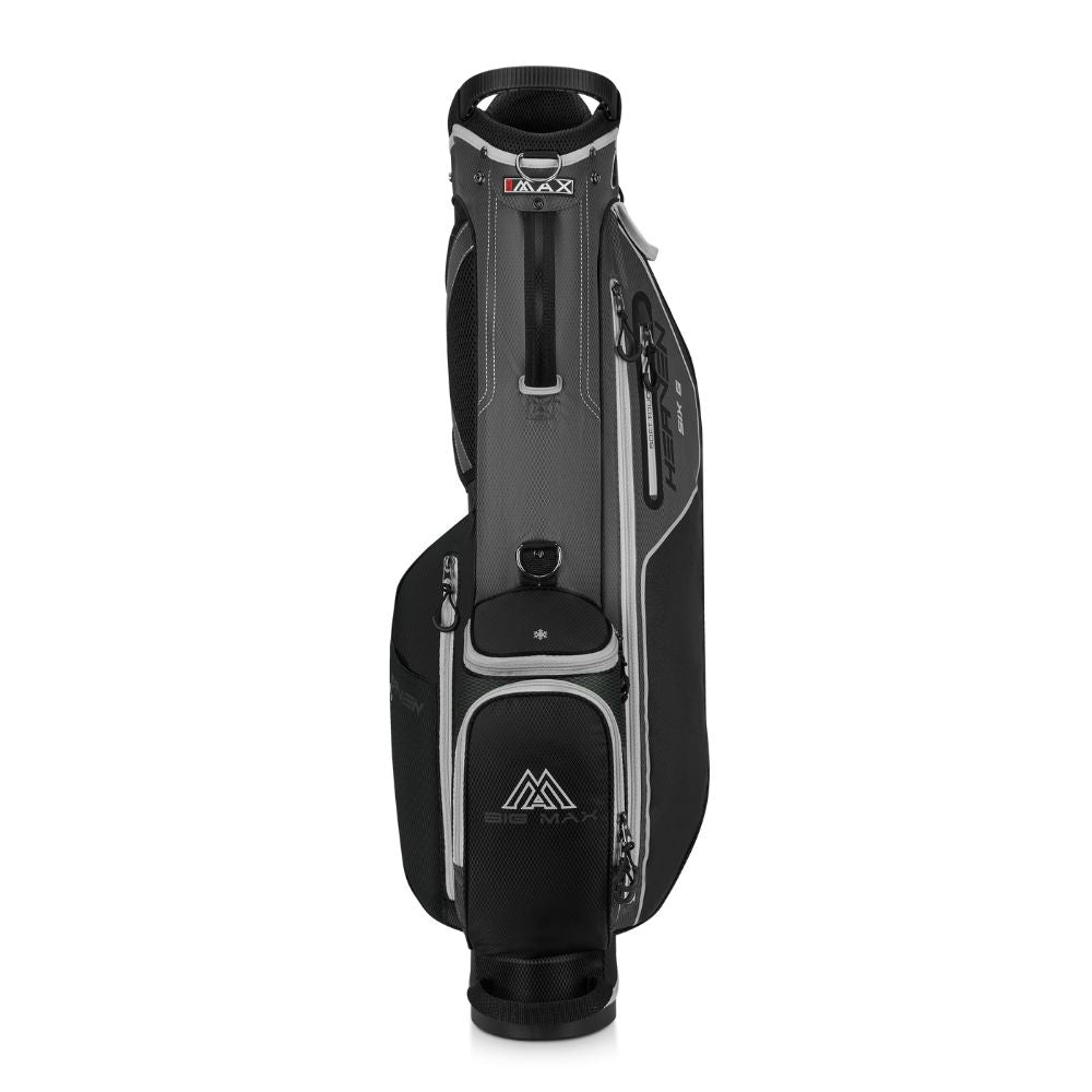 Big Max Heaven Six G Golf Stand Bag - Charcoal / Black / White