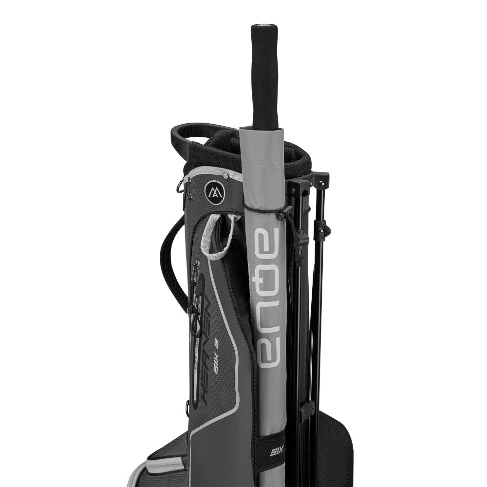 Big Max Heaven Six G Golf Stand Bag - Charcoal / Black / White