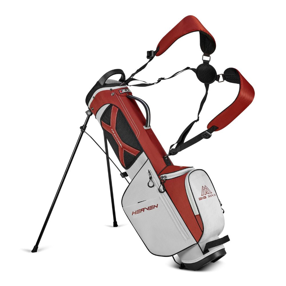 Big Max Heaven Six G Golf Stand Bag - Merlot / Off White